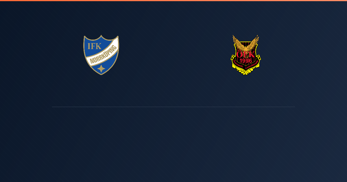 Norrköping vs Östersund