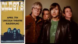 Old 97's with Lizzie No at the Lincoln Theatre - Raleigh, NC