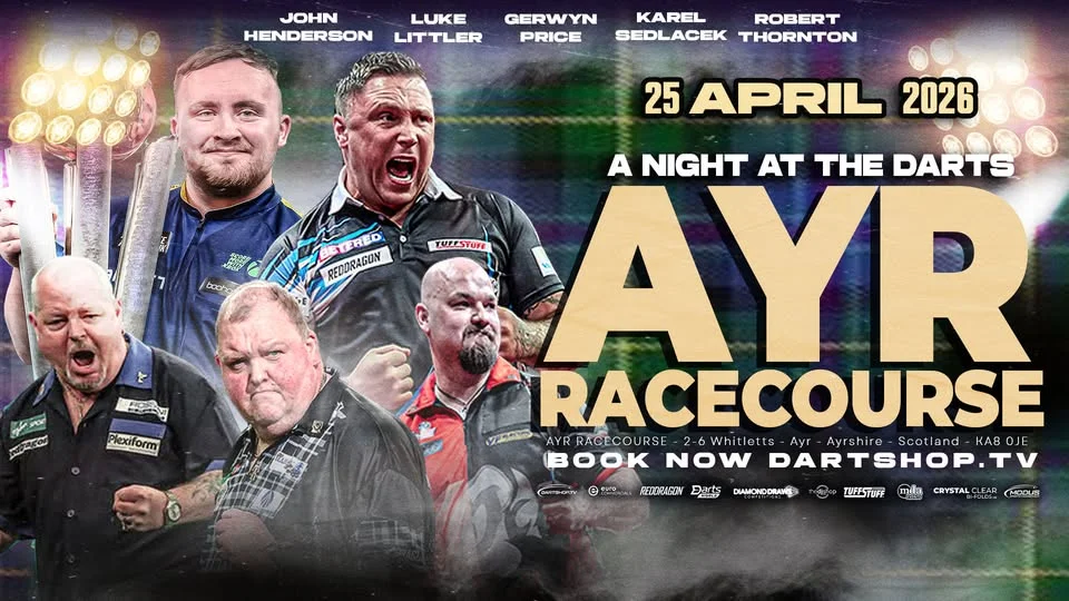 A night at the darts - Ayr Racecourse 2026