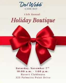 Del Webb Cane Bay 13th Annual Holiday Boutique