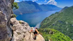 Garda-tavi via ferrata túra - Mediterrán kalandnyaralás varázslatos környezetben