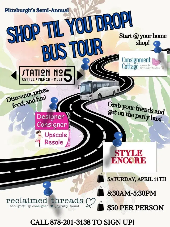 Shop Til You Drop! Bus Tour