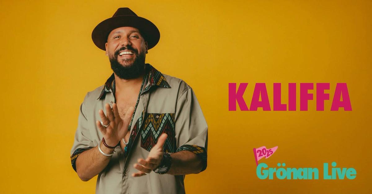 Kaliffa Live på Gröna Lund 2025! 🌴🎤