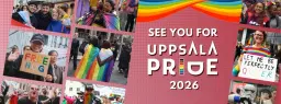 Uppsala Pride 2026 • Save the Date 26/9