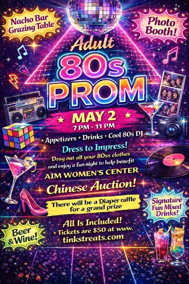 Adult 80's theme prom