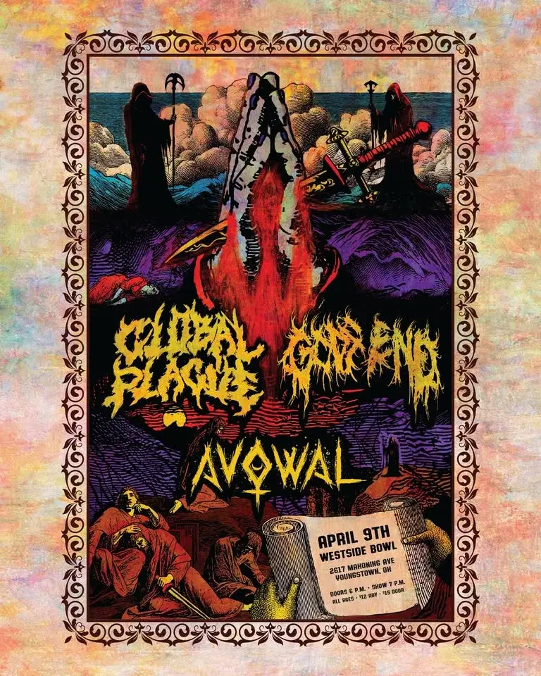 Global Plague/Gods End/Avowal at the Westside Bowl