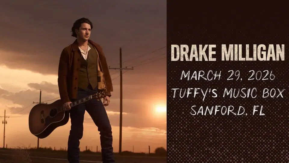 Drake Milligan | March 29 | Tuffy's Music Box