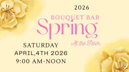Spring Bouquet Bar