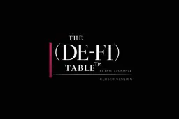 The (DE-FI) Table™ | Build Weekend