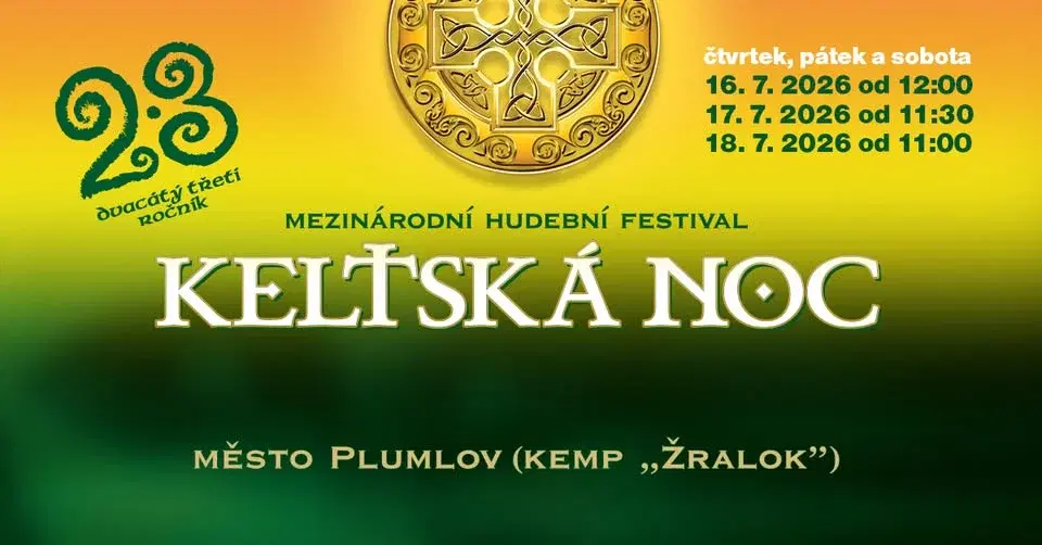 KELTSKÁ NOC 2026 - Plumlov