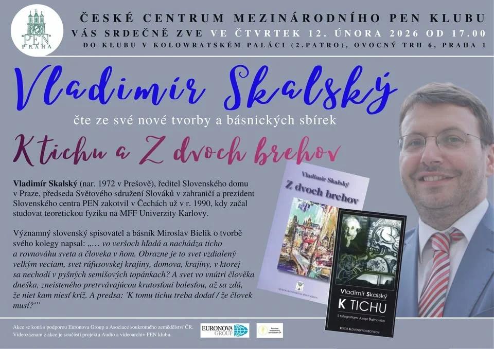 Vladimír Skalský: K tichu a Z dvoch brehov (básně)