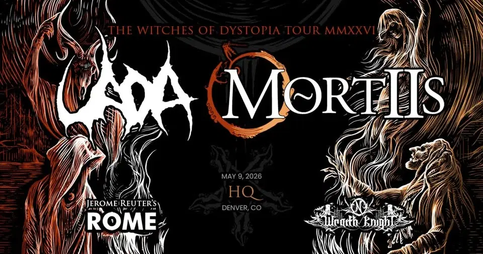 Uada + Mortiis with Rome + Wraith Knight | Denver, CO