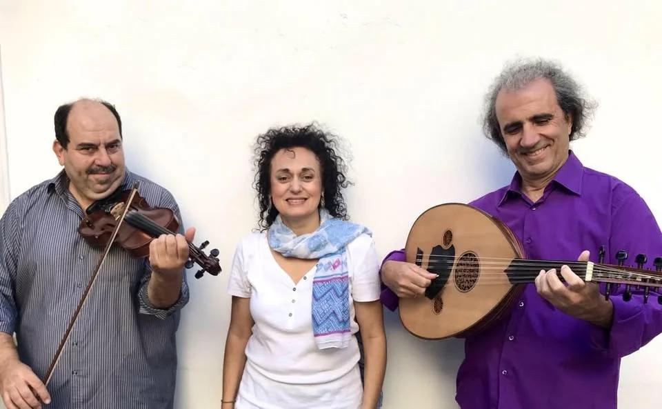 GREEK ISLANDS VOICE,VIOLIN,LUTE WORKSHOP with KAITI KOULLIA, KYRIAKOS GOUVENTAS, VASILIS KASOURAS