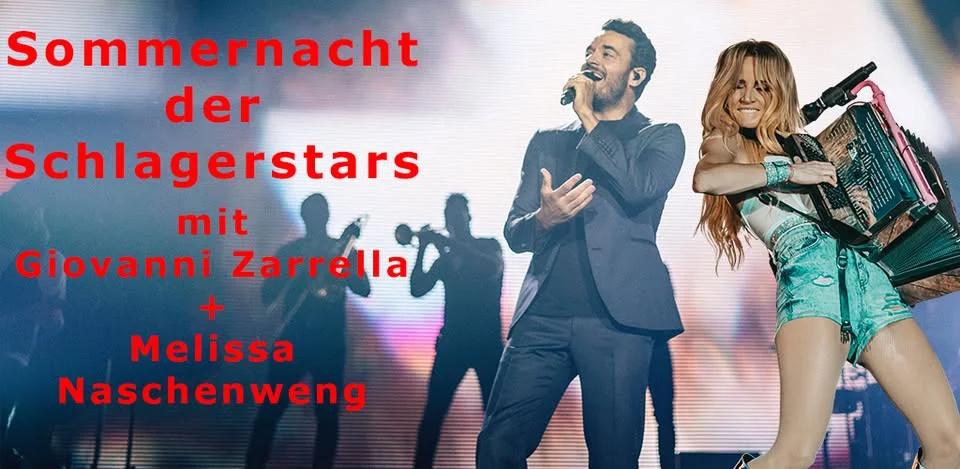 Sommernacht der Schlagerstars mit Giovanni Zarrella + Melissa Naschenweng | Fulda