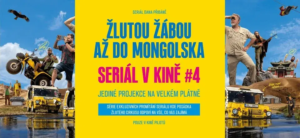 Seriál v kině #4 Žlutou žábou až do Mongolska
