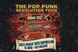 POP PUNK REVOLUTiON TOUR - Tributes to: Blink 182 - Green Day - Sum 41
