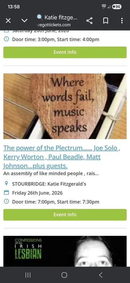 The Power of the Plectrum....fundraiser in aid of MAP.