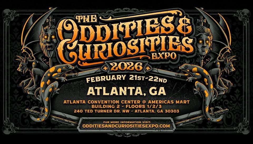 Atlanta Oddities & Curiosities Expo 2026