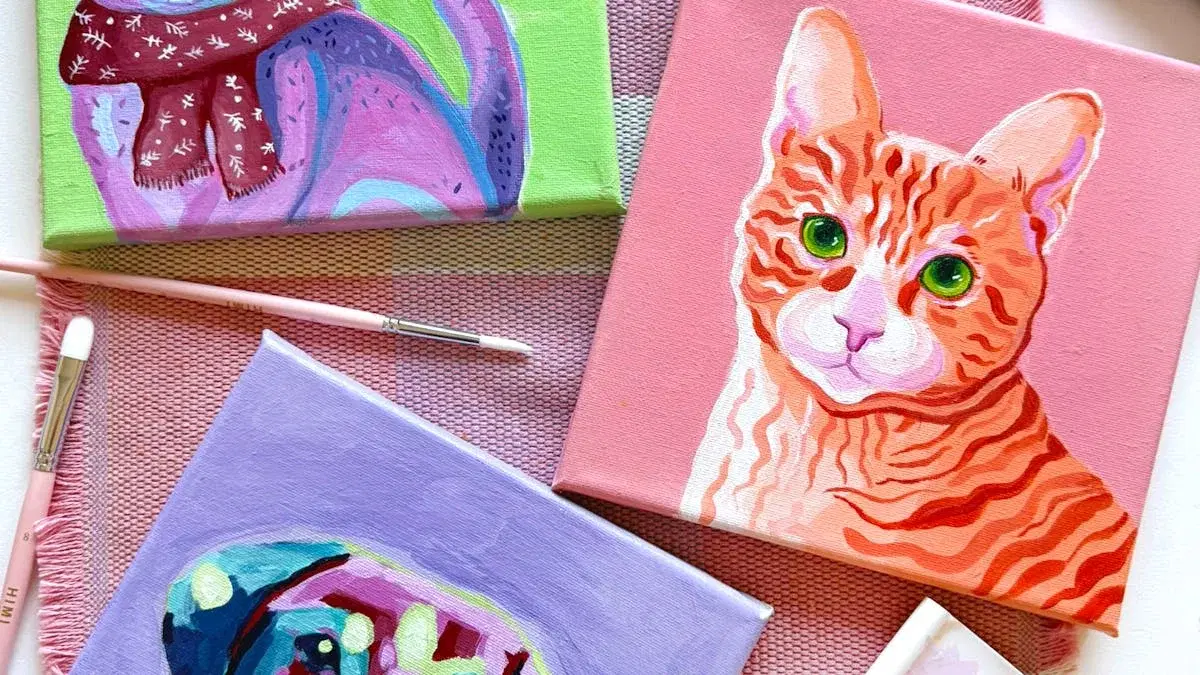 Paint Your Pet – A Fun & Creative Acrylic Workshop for Beginners
