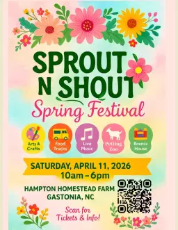 Sprout ‘n Shout Spring Festival