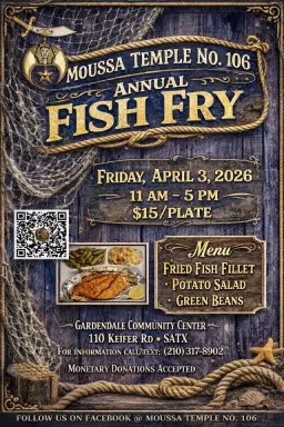 Moussa Temple Annual Fish Fry
