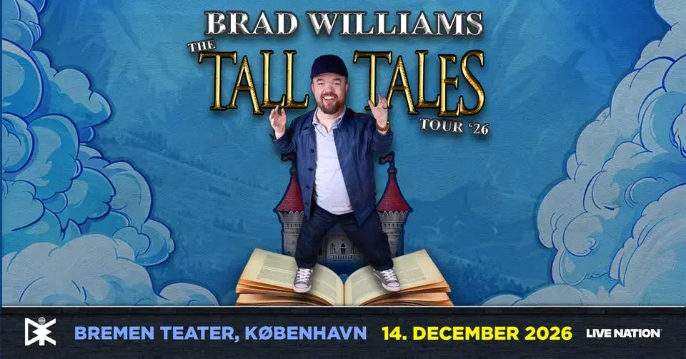 Brad Williams - The Tall Tales Tour 2026 // Bremen Teater // 14. December 2026