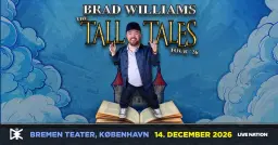Brad Williams - The Tall Tales Tour 2026 // Bremen Teater // 14. December 2026