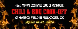 42nd Annual Exchange Club of Muskogee Chili & BBQ Cook-Off