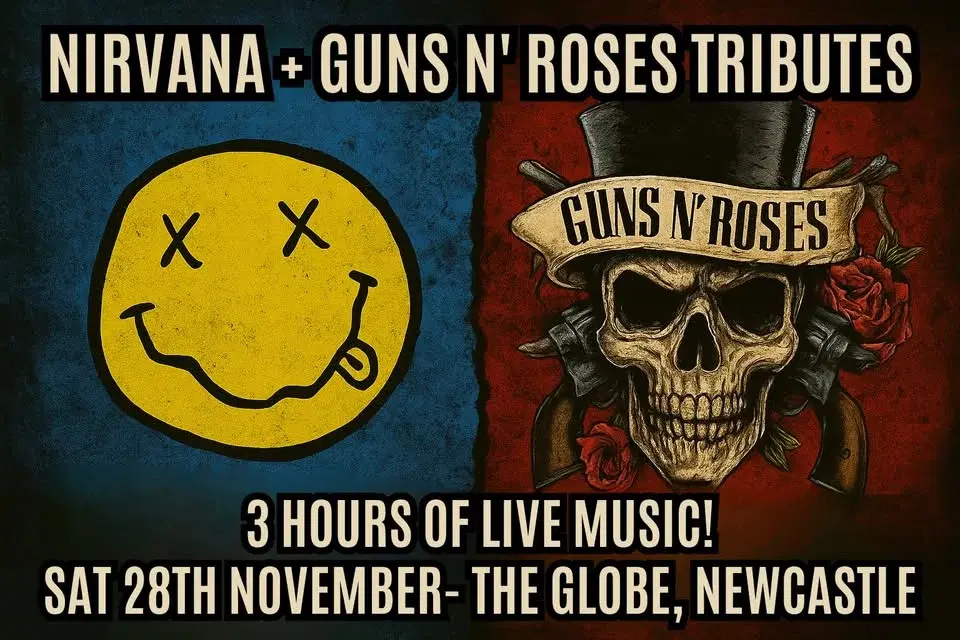 Nirvanher + Bras N' Roses (Female Fronted Nirvana and All Female GN'R) at The Globe, Newcastle