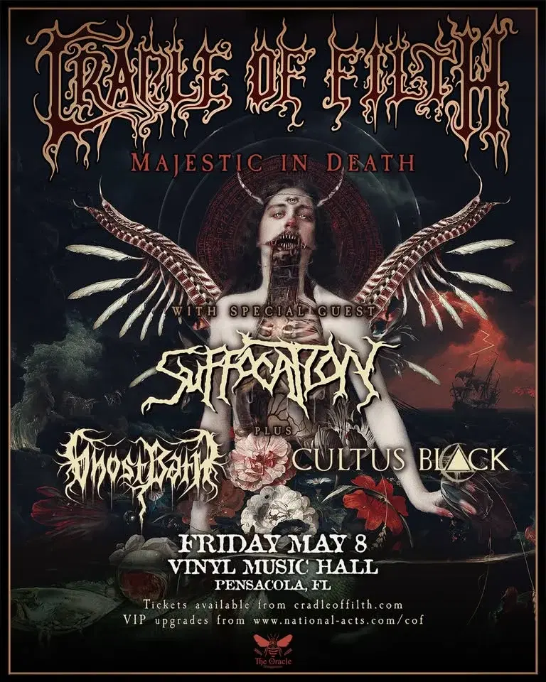 Cradle of Filth at Vinyl Music Hall