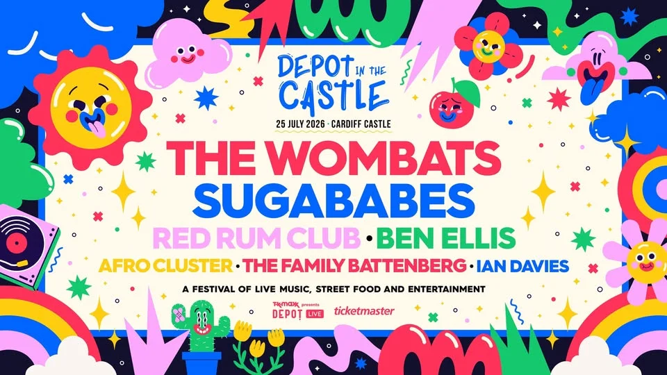 DEPOT in the Castle w/ The Wombats & Sugababes!