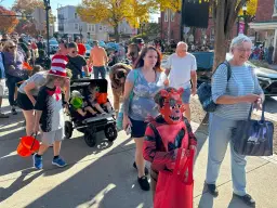 Trick or Treating in Downtown Bel Air
