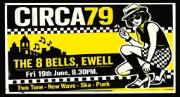 Two Tone Ska, Punk & New Wave: CIRCA79 Live @ The 8 Bells, Ewell. Gary Numan, Bad Manners, Sham 69