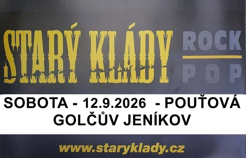 STARÝ KLÁDY - SOBOTA 12.9.2026 - Pouťová