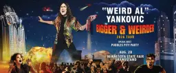“Weird Al” Yankovic: Bigger & Weirder 2026 Tour at the Minnesota State Fair Grandstand