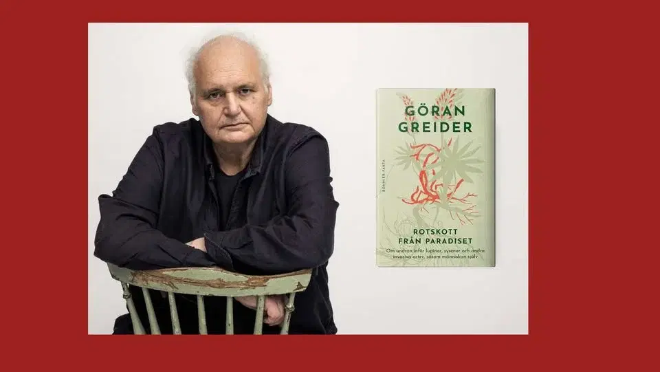 Författarsamtal med Göran Greider om Invasiva växter i nytt ljus