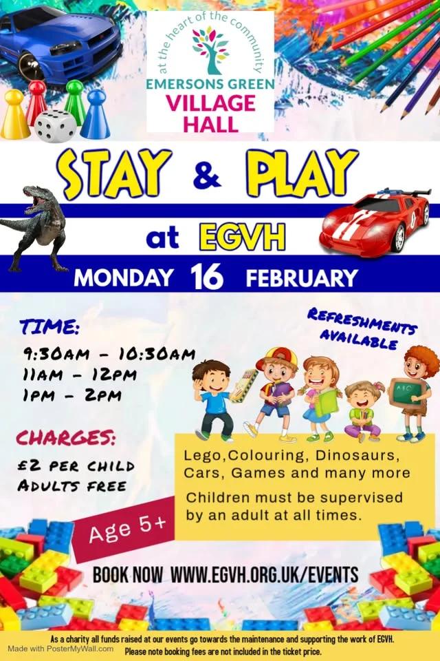 Stay & Play at EGVH