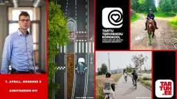 Vestlusõhtu Jiri Tintera ja Karin Bachmanniga – kas tuleviku Tartus liigub inimene või auto? 🚲🌳