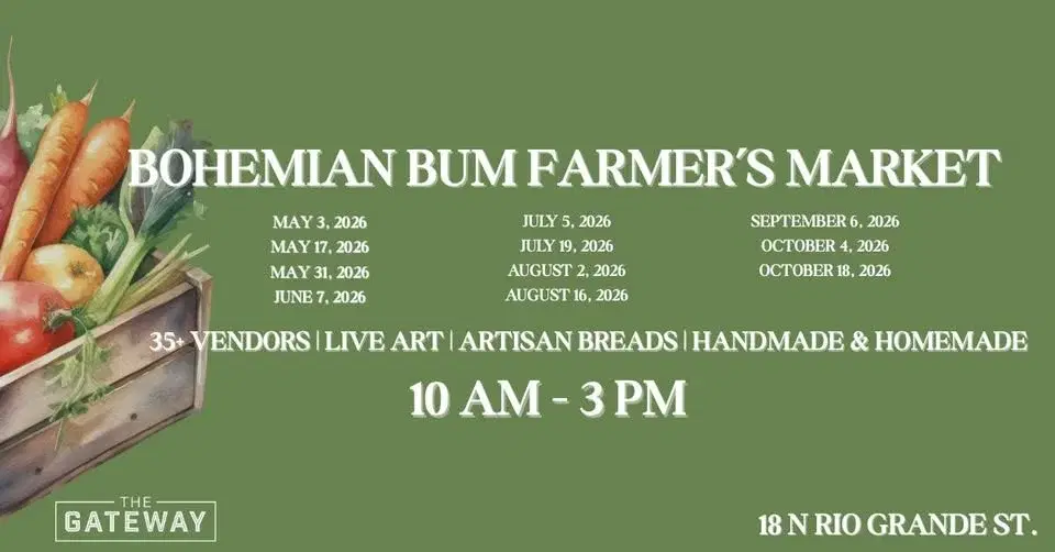 Bohemian Bum Farmer's Market