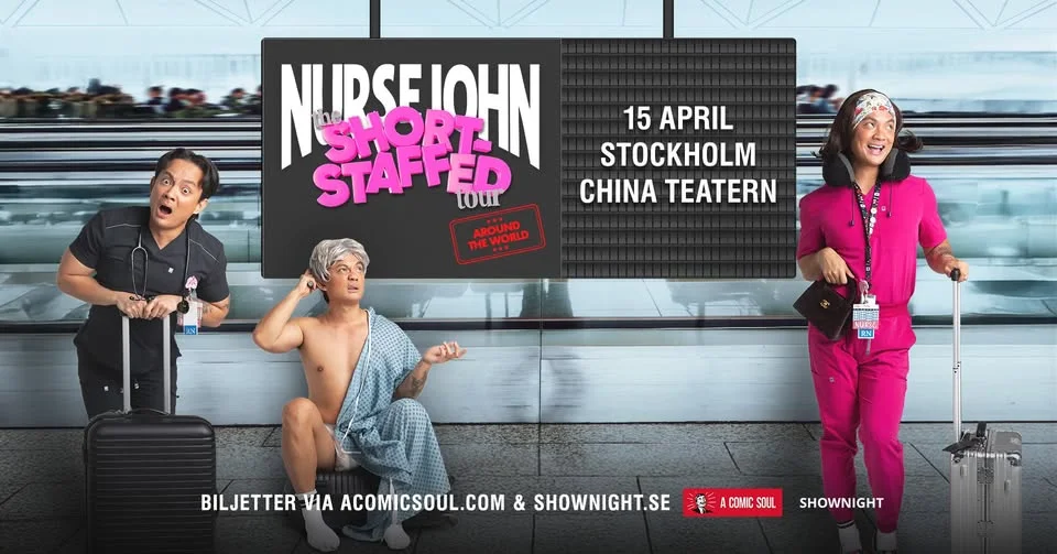 Nurse John / 15 April 2026 / China Teatern, Stockholm