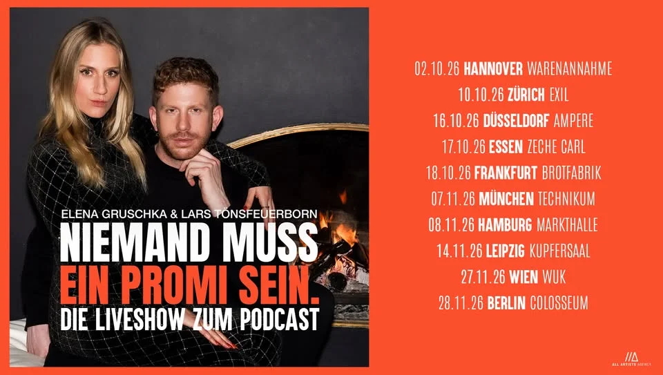 Niemand muss ein Promi sein /// Die Liveshow zum Podcast /// Hamburg