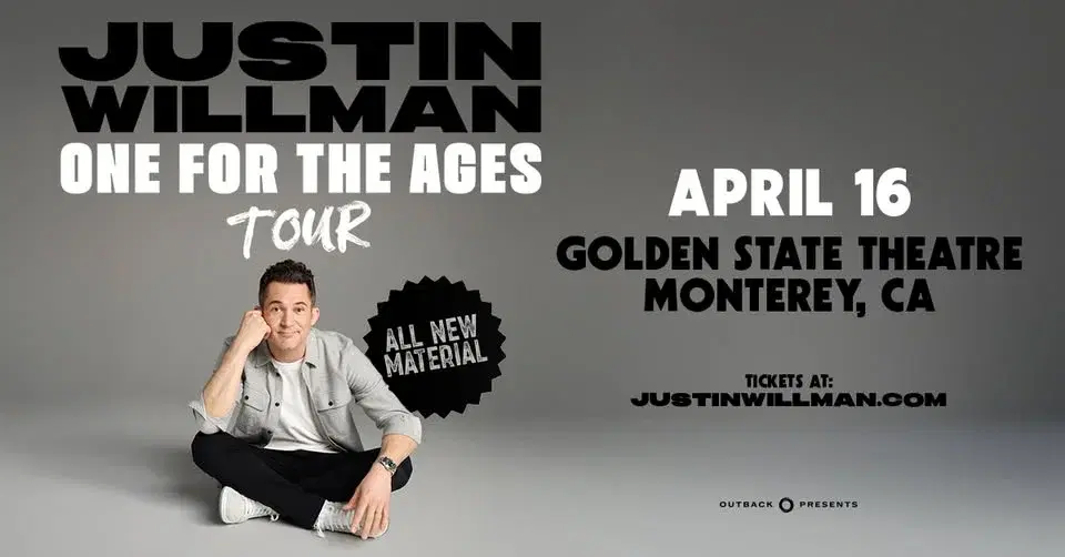 Justin Willman Live at The Golden State Theatre, Monterey