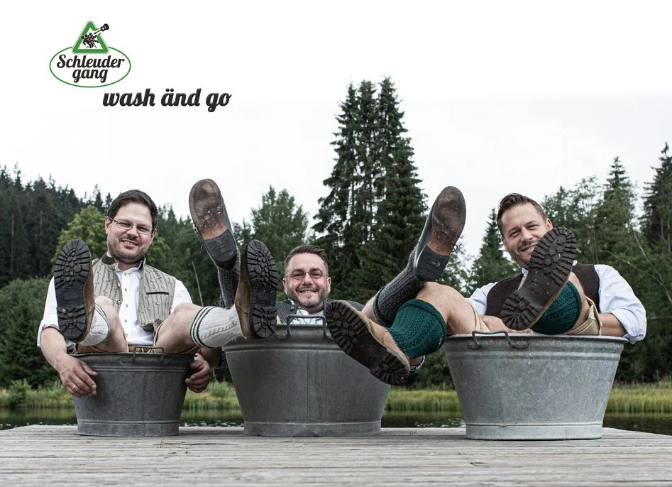 Trio Schleudergang - Programm “wash änd go“ die neue Bühnenshow