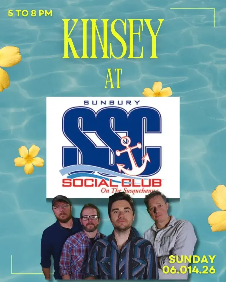 Kinsey at Sunbury Social Club