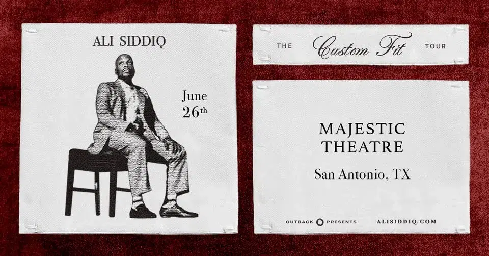 Ali Siddiq: The Custom Fit Tour