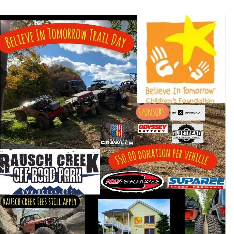 Believe In Tomorrow Trail Day Fundraiser