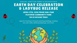 Earth Day Celebration & Ladybug Release