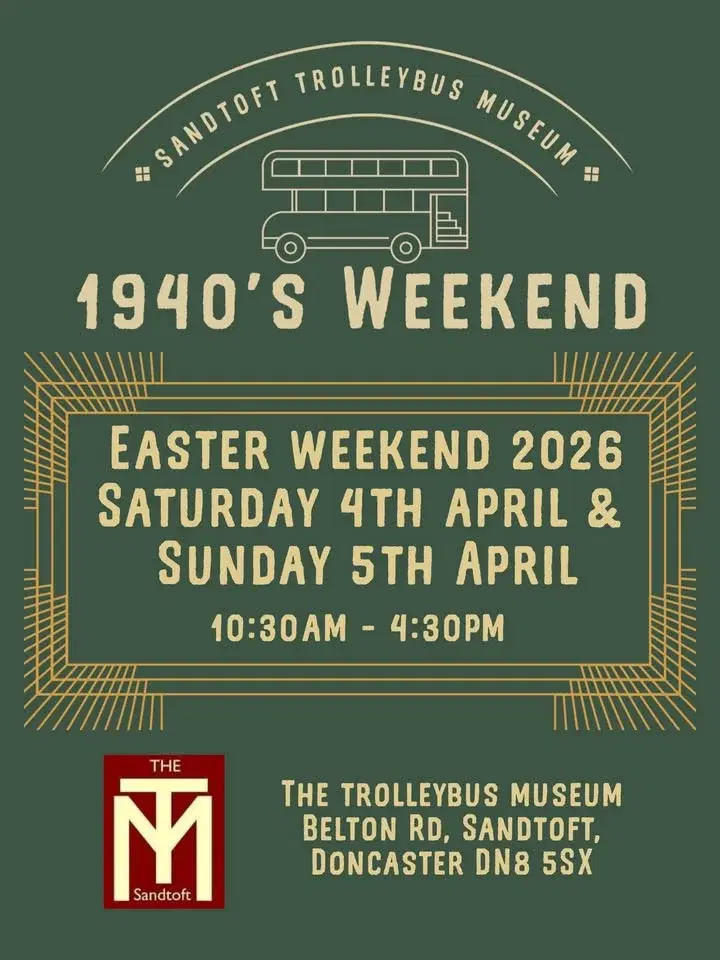 Sandtoft Trolleybus Museum 1940s Weekend