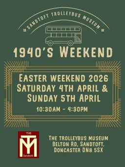 Sandtoft Trolleybus Museum 1940s Weekend