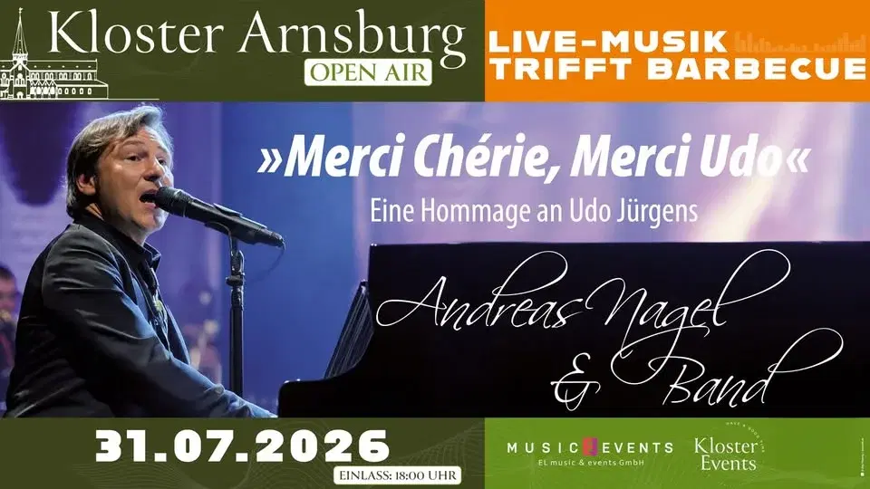 Merci Chérie, Merci Udo - Eine Homage an Udo Jürgens - Live Musik trifft Barbeque